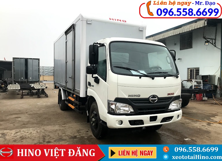 XE TẢI HINO 1.9 TẤN THÙNG KÍN